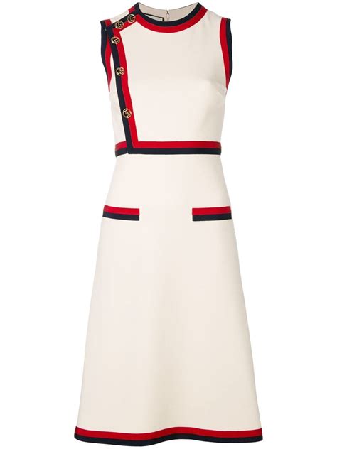 gucci crystal trim dress|gucci long dresses.